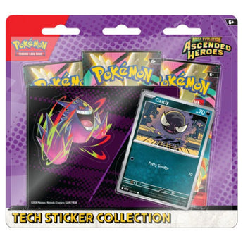 Pokemon TCG Ascended Heroes Mega Gengar Tech Sticker Collection