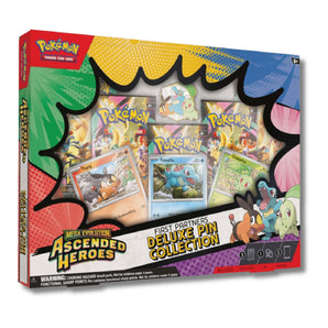 Pokemon TCG: Ascended Heroes - First Partners Deluxe Pin Collection OBSIDIA TCG