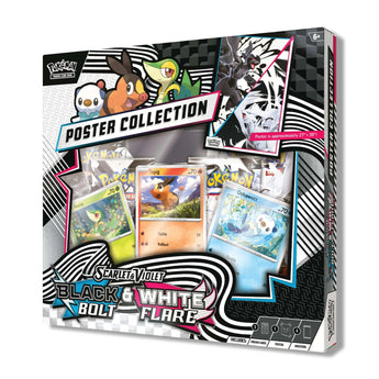 Pokemon TCG: Black Bolt & White Flare Unova Poster Collection