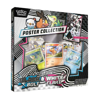 Pokemon TCG Black Bolt White Flare Unova Poster Collection