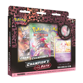 Pokemon TCG Champions Path Pin Collection Ballonlea Gym