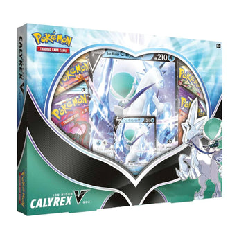 Pokemon TCG Chilling Reign Ice Rider Calyrex V Collection Box