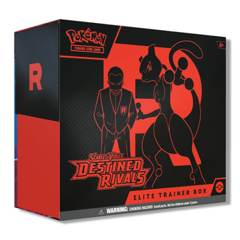 Pokemon TCG: Destined Rivals - Elite Trainer Box + Acrylic Display Case Bundle