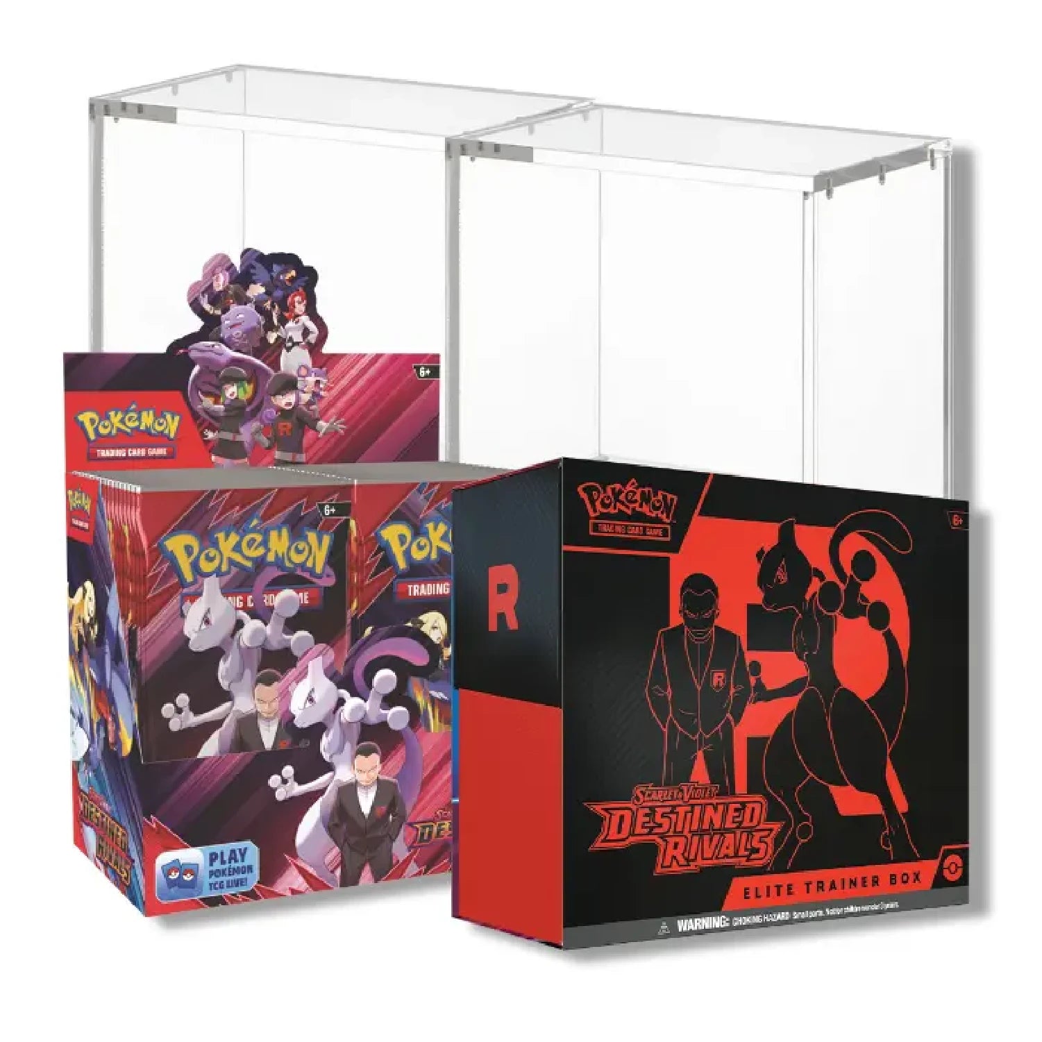 Destined Rivals Booster Box & Elite Trainer Box + Display – OBSIDIA TCG