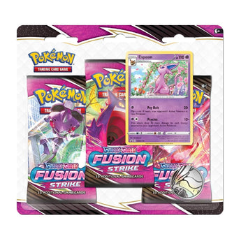 Pokemon TCG Fusion Strike 3 Booster Packs Espeon Promo