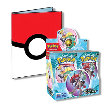 Pokemon TCG Journey Together Booster Box Pokeball Binder