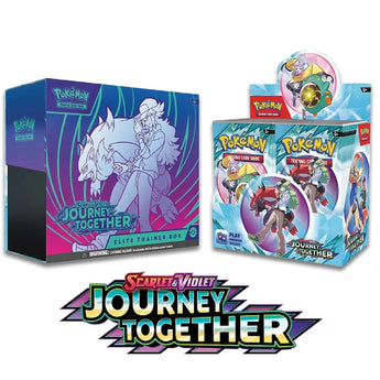 Pokemon TCG Journey Together Booster Box Elite Trainer Box Bundle