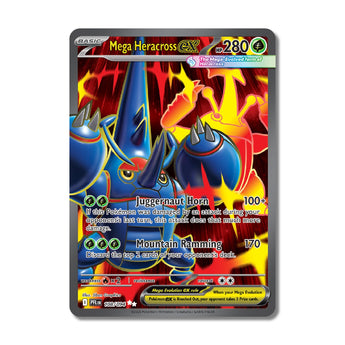 Mega Heracross ex 108 Hyper Rare ME02 Phantasmal Flames