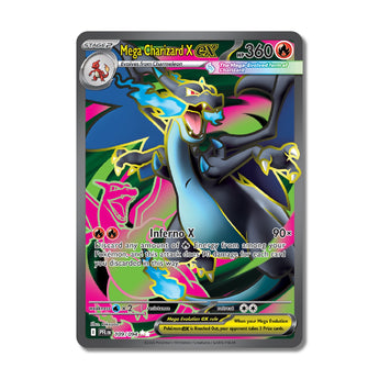 Mega Charizard X ex 109 Hyper Rare ME02 Phantasmal Flames