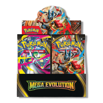 Pokemon TCG: Mega Evolution - Booster Box + Acrylic Display Case Bundle