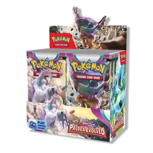 Pokemon TCG: Paldea Evolved - Booster Box + Elite Trainer Box Bundle