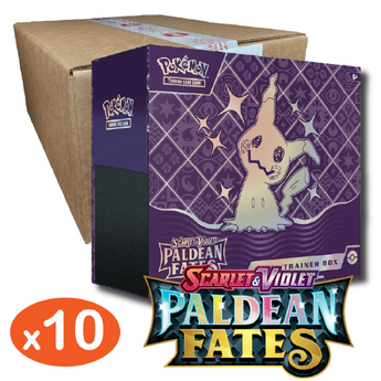 Pokemon TCG Paldean Fates 10x Elite Trainer Box Sealed Case