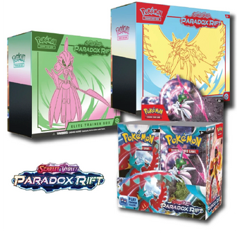Pokemon TCG Paradox Rift Booster Box 2x Elite Trainer Box Bundle