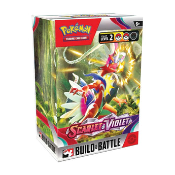 Pokemon TCG Scarlet Violet Base Set Build And Battle Box