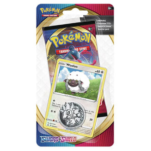 Pokemon TCG Sword Shield Base 1 Pack Blister Wooloo