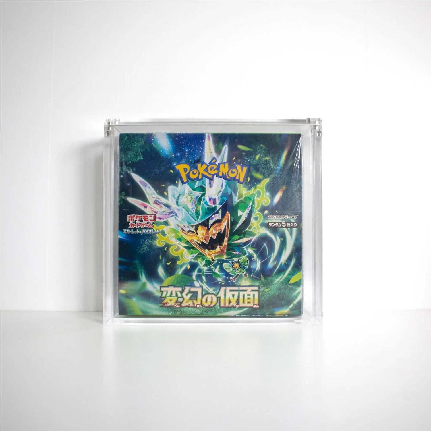 Acrylic Protective Display Case Pokemon Booster Box Japese