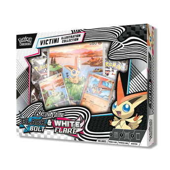 Pokemon TCG: Black Bolt & White Flare Victini Illustration Collection