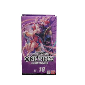One Piece TCG St 18 Purple Monkey D Luffy Starter Deck