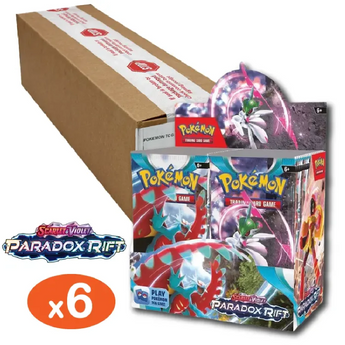 Pokemon TCG Paradox Rift 6x Booster Box Sealed Case