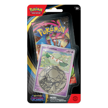 Pokemon TCG Phantasmal Flames Checklane Blister Cottonee