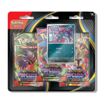 Pokemon TCG Phantasmal Flames 3 Pack Blister Sneasel