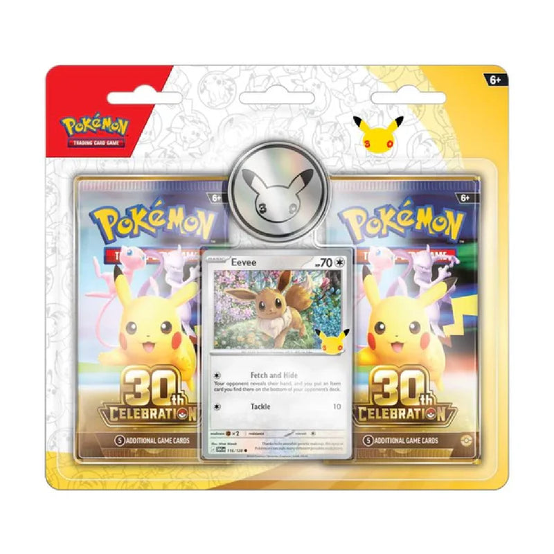 Pokémon Trading Card Game 30th Anniversary Celebration set in its original blister packaging,