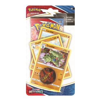 Pokemon TCG Battle Styles Premium Checklane Blister Tyranitar