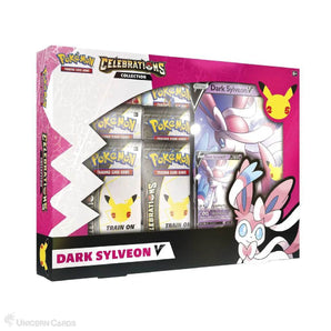 Pokemon TCG Celebrations Collection Box Dark Sylveon V