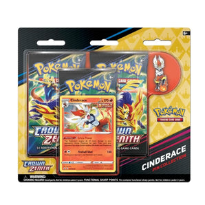 Pokemon TCG: Crown Zenith Pin Collection (Cinderace)