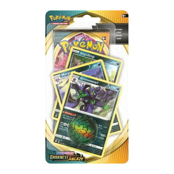 Pokemon TCG Darkness Ablaze Premium Checklane Blister Grimmsnarl