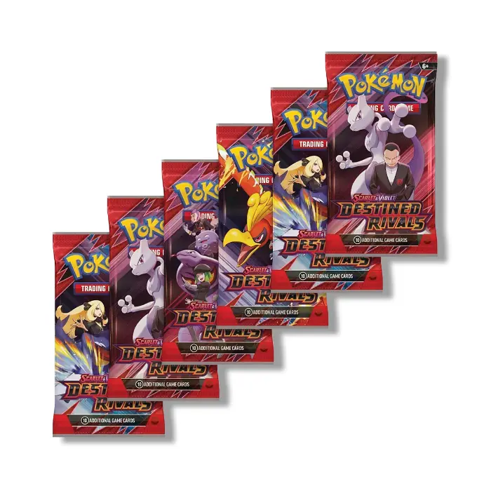 Destined Rivals Booster Bundle - Pokemon TCG (6 Packs) – OBSIDIA TCG