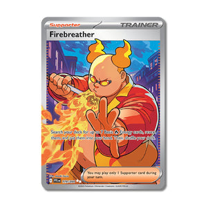 Fire Breather 119 Hyper Rare ME02 Phantasmal Flames