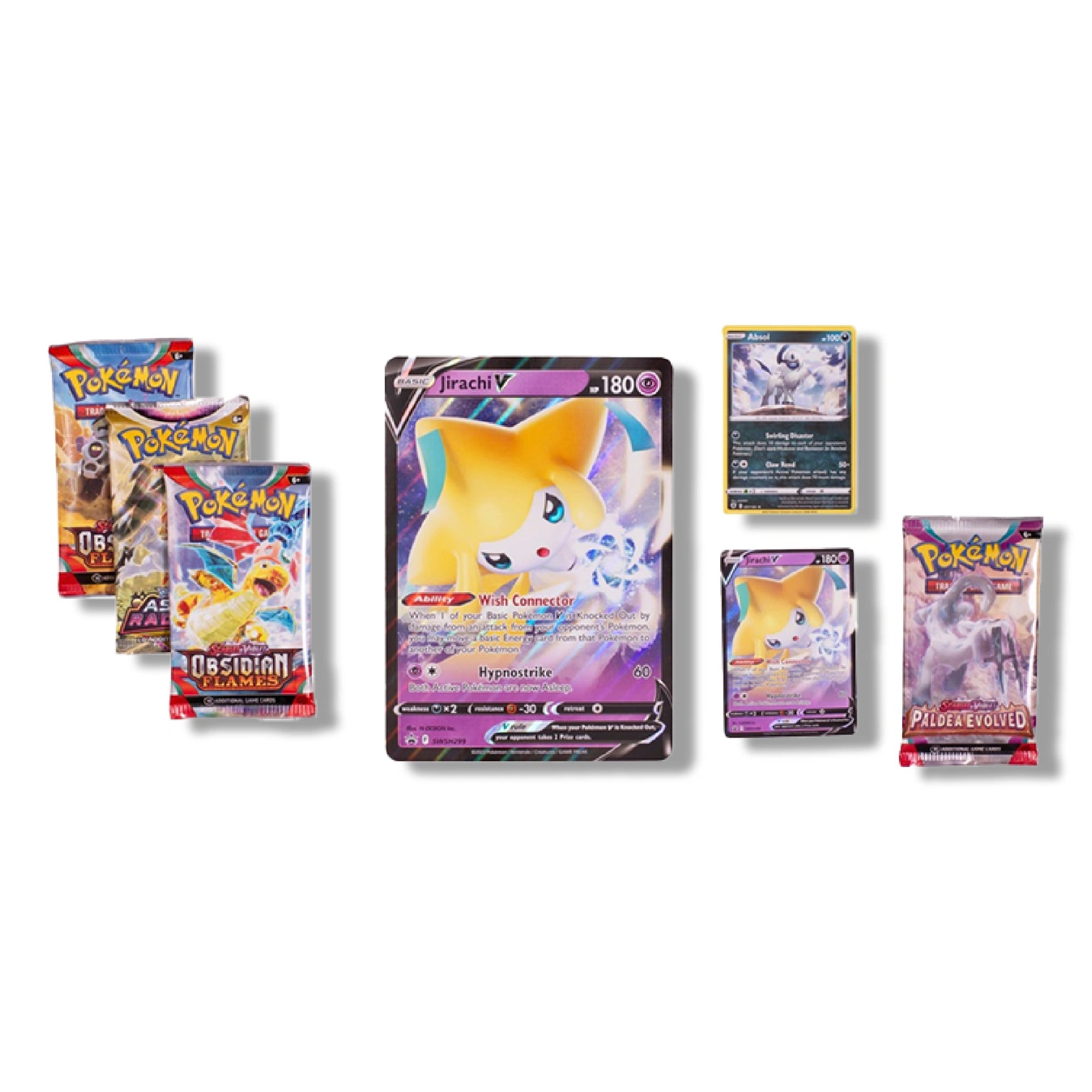Pokemon TCG Jirachi V Box with Booster Packs & Promo Cards OBSIDIA TCG Pokemon TCG Jirachi V Box with Booster Packs & Promo Cards OBSIDIA TCG