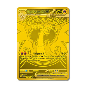 Mega Charizard X ex 130 Mega Hyper Rare ME02 Phantasmal Flames