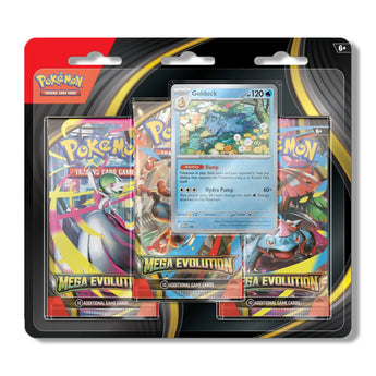 Pokemon TCG Mega Evolution Base 3 Pack Blister