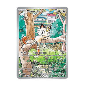 Meowth 106 Illustration Rare ME02 Phantasmal Flames