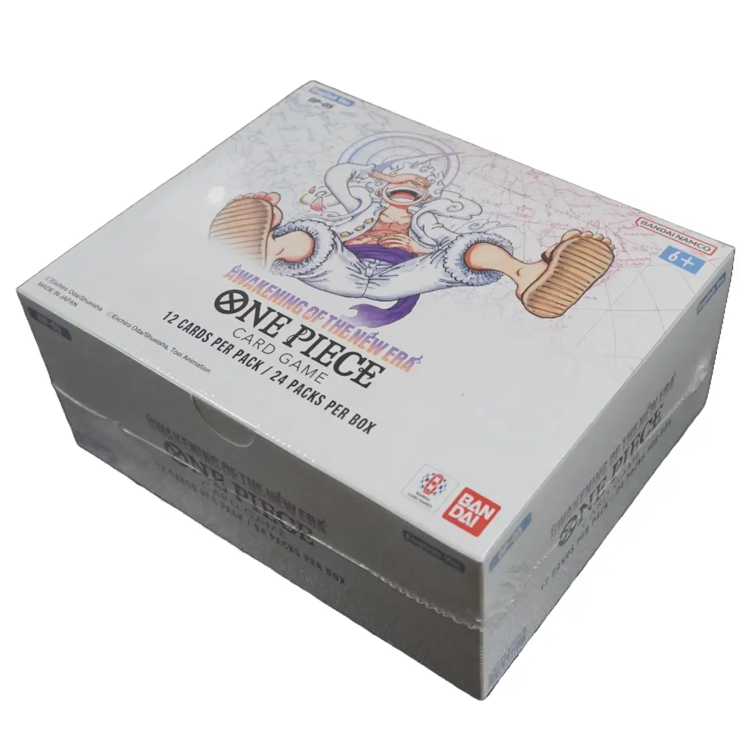 One Piece Cards One Piece OP-05 Awakening Of The New Era Booster Packs - Japanese Sealed Trading Card Game Packs Box English One Piece Cards One Piece OP-05 Awakening Of The New Era Booster Packs - Japanese Sealed Trading Card Game Packs Box English