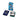 One Piece Yu-Gi-Oh! TCG deck box and starter deck components on a white background, including the illustrated retail box, a navy deck box, and sample cards.