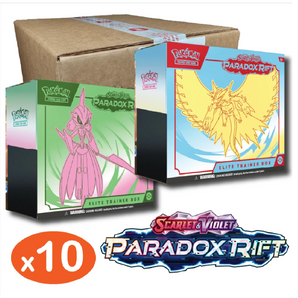 Pokemon TCG Paradox Rift 10x Elite Trainer Box Sealed Case