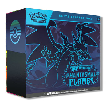 Pokemon TCG: Phantasmal Flames - Elite Trainer Box + Acrylic Case Bundle