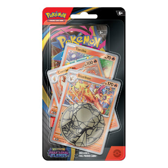 Pokemon TCG Phantasmal Flames Premium Checklane Blister Blaziken