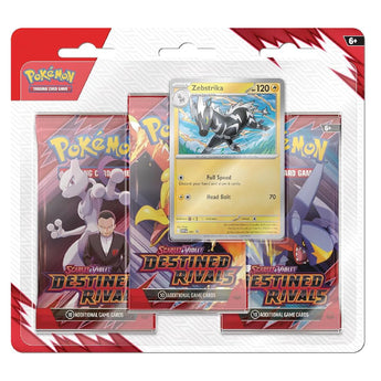 Pokemon TCG Destined Rivals 3 Pack Blister