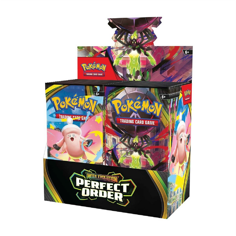 Pokemon TCG: Perfect Order - Booster Box + Acrylic Case Bundle