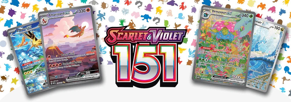 Pokemon tcg 151 banner