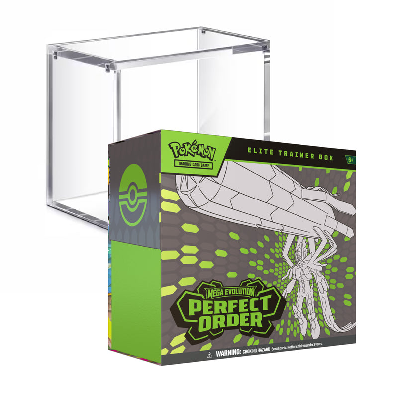 Pokemon TCG: Perfect Order - Elite Trainer Box + Acrylic Case Bundle