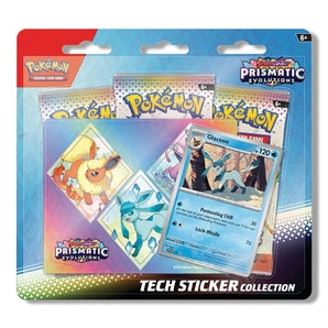 Pokemon TCG Prismatic Evolutions Tech Sticker Art Set Bundle - image 6