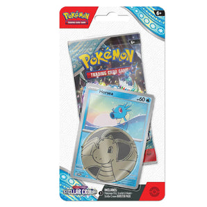 Pokemon TCG Stellar Crown Checklane Blister Horsea