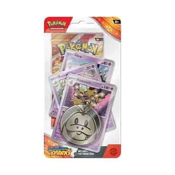 Pokemon TCG Surging Sparks Premium Checklane Blister Alakazam Promo