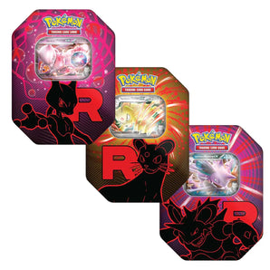 Pokemon TCG Destined Rivals Team Rocket Tins