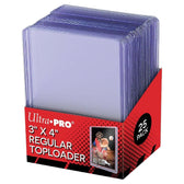 Ultra Pro Toploaders 3 X 4 Inch Toploaders Clear Pack Of 25
